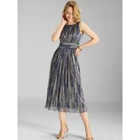 SWING Abendkleid (1-tlg) Plissee