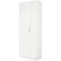 rauch Garderobenschrank Garderobe Drehtürenschrank Kleiderschrank Schrank Mehrzweck MINOSA Breite 69 cm mit ausziehbarer Kleiderstange MADE IN GERMANY