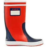 Aigle Aigle Lolly-Pop Label Color Block marineblau/rot Gummistiefel