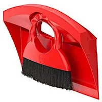 Hailo Einbaumülleimer Hailo Kehrset 1068569 Kunststoff rot Schaufel und Besen, Hailo Kehrset 1068569 Kunststoff rot Schaufel und Besen