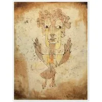 Posterlounge Wandbild Angelus Novus, 1920, Paul Klee, erhältlich als Poster, Leinwandbild, Wandsticker oder Acrylglasbild