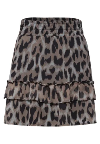 Street One - Chiffon Minirock beige - Gr. - 38