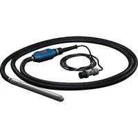PRO GDI38-500 Betonrüttler, Verdichter schwarz/blau, 38 mm Rüttelkopf