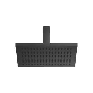 Dornbracht Regenbrause mit Deckenanbindung SERIENSPEZIFISCH 28775980 300 x 240 mm Schwarz matt 28775980-33