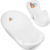 Babykajo Babybadewanne, (Komplett-Set, 2-tlg), Baby Wanne + Wanneneinsatz - TÜV Rheinland geprüft
