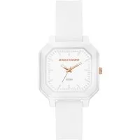 Skechers Quarzuhr Rosencrans Square SR6376, Armbanduhr, Damenuhr, Herrenuhr, Silikonarmband, analog