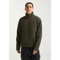 Jack Wolfskin Fleecejacke LAKE RIDGE JKT M mit hochschließendem Kragen, winddicht, atmungsaktiv