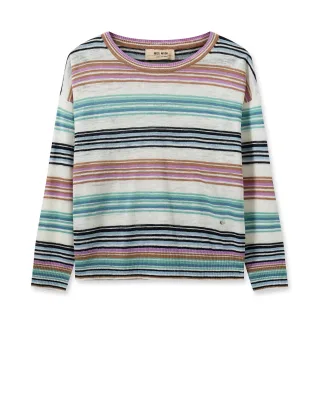 MOS MOSH - MMPitch LS Linen Knit - Gr. - M