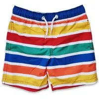 Toby Tiger Badeshorts Schwimmshorts mit Happy Streifen