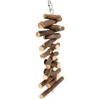 DUVO+ Kleintierklettergerüst Duvoplus Kletterleiter aus Holz 24cm