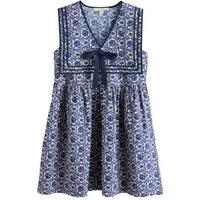 LAURA ASHLEY Minikleid Laura Ashley ärmelloses Beeton Minikleid (1-tlg)