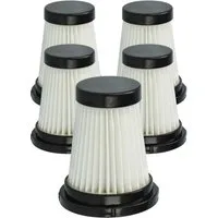 vhbw Staubfilter passend für Genius Invictus One DC, 1, 2 Staubsauger / Handstaubsauger, Zubehör für Genius Invictus One DC 1 2