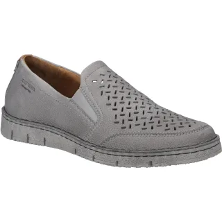 JOSEF SEIBEL Herren Slipper Ruben 27 in hellgrau
