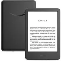 Kindle (Neuste Generation) Das leichteste & kompakteste E-Book (6", 16 GB, blendfreier Bildschirm, schnelleres Umblättern, lange Akkulaufzeit)