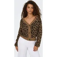 ONLY Strickjacke ONLVIENNA LS JQ LEO CARDIGAN CS KNT Viskosemischung, regular fit
