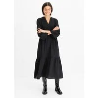bonprix Maxikleid für Frühjahr und Sommer, aus reiner Baumwolle, Oversize-Fit
