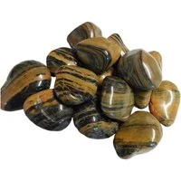 Aquagart Zierkies 20kg Polierter Kiesel Glanzkies Kieselsteine Gartenkies Zierkies #, (1 St)