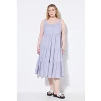 Studio Untold Midikleid Midikleid A-Line Streifen Volants