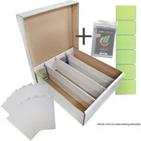 collect-it.de MY HOME OF CARDS + TOYS Sammelkarte Riesen Deck-Box Aufbewahrung + 10 Kartentrenner+collect-it Hüllen