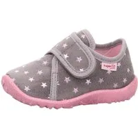 Superfit SPOTTY, WMS: mittel Hausschuh Klettschuh, Kindergarten Schuh mit Motiv, Größenschablone zum Download