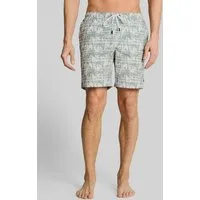 TOM TAILOR Denim Badehose Beachwear/Bademode Badeshorts mit Muster