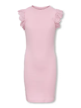 KIDS ONLY - KOGDREA LIFE S/S DRESS JRS NOOS Romance Rose - Gr. - 164