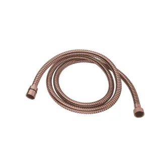 Herzbach LIVING SPA Metallflex-Brauseschlauch 125 cm 21.926300.1.39 Copper Steel, 1250 mm, Metall-Agraff