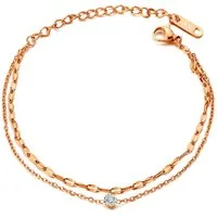 Kim Johanson Armband Giulia (1-tlg), aus Edelstahl, hypoallergen, verstellbar
