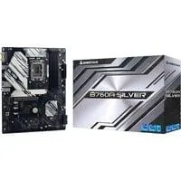 B760A-SILVER, Mainboard dunkelgrau/silber