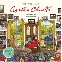 Laurence King Puzzle Die Welt der Agatha Christie, 1000 Puzzleteile