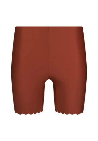 SKINY - Skiny Damen Hose kurz Sensation marsala - Gr. - 38