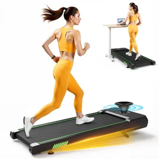 [EU Direct] Akluer TW140L Under Desk Walking Pad with 12% Auto Incline, 9-Level Incline Electric Treadmill, 2.5HP Quiet