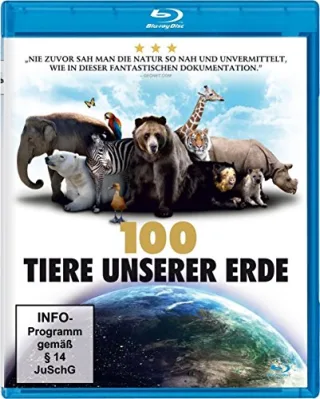 100 Tiere unserer Erde [Blu-ray]