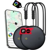 S&T Design GPS Tracker Smart Tag AirTag alternative für Android Schlüsselfinder GPS-Tracker (Weltweit Wasserdicht Bluetooth Key Finder Tasche/Koffer/Brieftasche)
