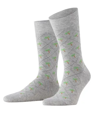 Burlington - Burlington Palm Tree Herren storm grey - Gr. - 43