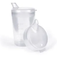 Horn Medical Schnabelbecher Horn Medical Schnabelbecher 250ml transparent, 1-tlg., lebensmittelechtes Polypropylen (PP), bunte & leicht erkenn-/greifbare Optik/Haptik, spülmaschinenfest
