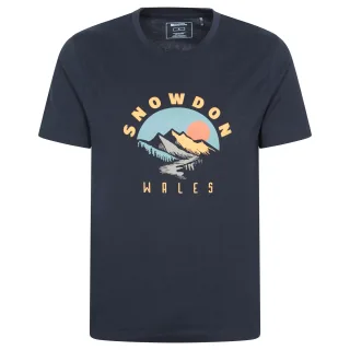 Mountain Warehouse - "Snowdon" T-Shirt für Herren kurzärmlig (Marineblau)