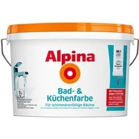 Alpina Wandfarbe Bad- & Küchenfarbe weiß matt
