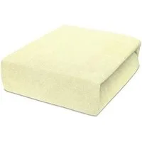 Best for You Spannbettlaken Terry Spannbettlaken–Flauschiger Handtuchstoff für Komfort & Passform, Frotte, Gummizug: Rundum, (1 Stück), Weich, flauschig, atmungsaktiv, hautfreundlich