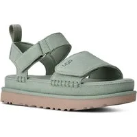 UGG W GOLDENSTAR Sandale, Plateausandale, Sandalette mit zwei Klettverschlüssen