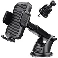 MORRENT Handy-Halterung AUTO handyhalterung 3in1 Saugnapf & Lüftung Halter universal, (3 in 1, Starker Handyhalterung,saugnapf, Flexibler Teleskoparm)