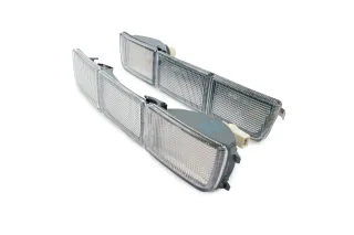 2x Frontblinker Blinker + Blenden in Weiß für VW Golf 3 III MK3 Vento ab 1991-99