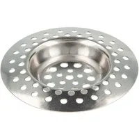 tecuro Siphon Edelstahl Abflusssieb für Spülenablauf - Ø 70 mm