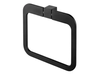 Neuesbad Futura black Handtuchring, Farbe: schwarz matt 02969