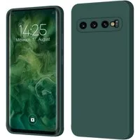 Tec-Expert Handyhülle SoftGrip Cover Hülle für Samsung Galaxy S10, Handy Case Bumper integrierter Kameraschutz flexibel