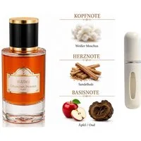 Collection Prestige Duft-Set SULTAN 9 EDP 50 ml – Neues Design 2026 + Parfümzerstäuber (leer)