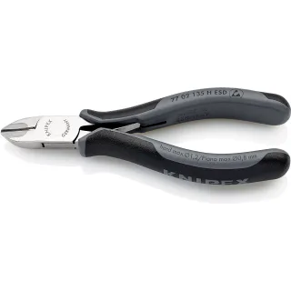 KNIPEX Hartmetall-Elektronik-Seitenschn. ESD - 7702135HESD