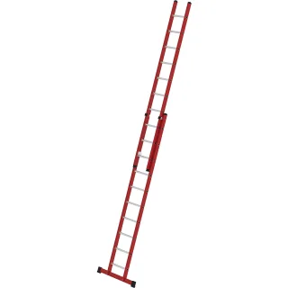 Munk Sprossen-Schiebeleiter 2-teilig GFK/Alu mit Standard-Traverse - 035510