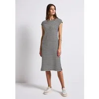 STREET ONE Midikleid mit Streifen