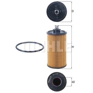 Mahle ?lfilter Chevrolet Opel OX1245D